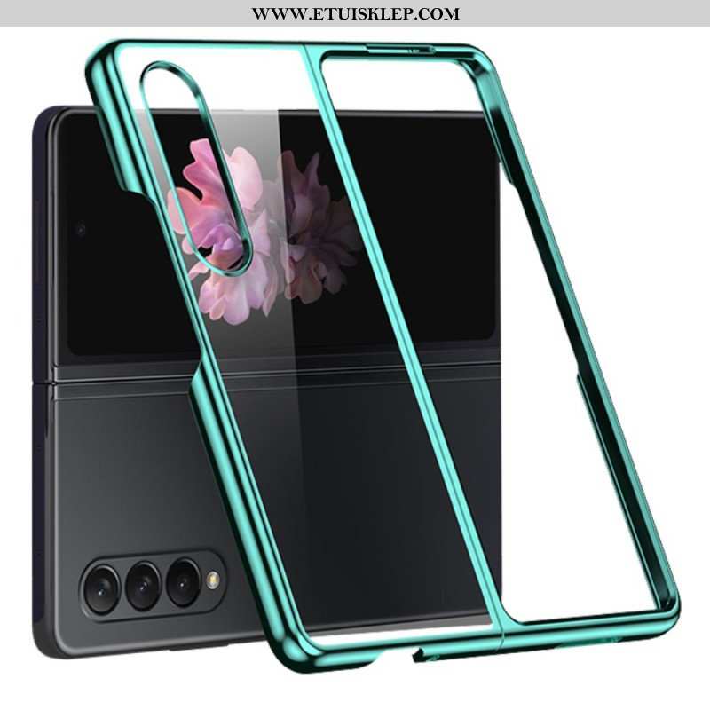 Etui do Samsung Galaxy Z Fold 4 Przezroczysty Metalik